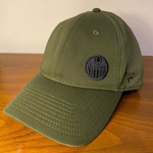 Army Green Edmonton Oilers Hat